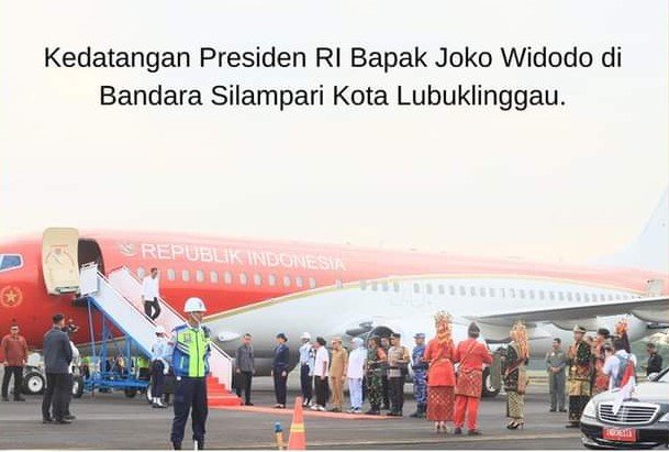 Inilah Agenda Kunker Presiden Ketika Tiba Dibandara Silampari