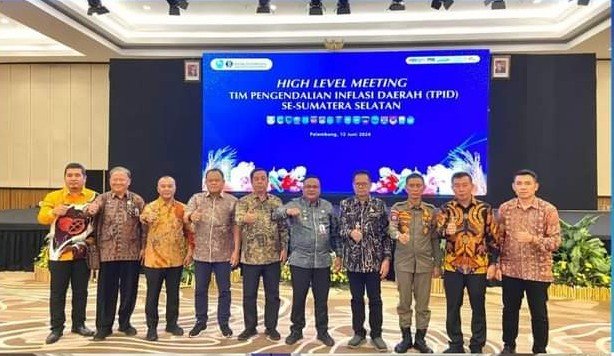 Pj Wako Hadiri High Level TPID Se-Sumsel