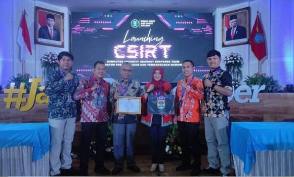 Pejabat Pemkot Lubuklinggau Hadiri Lounching CSIRT