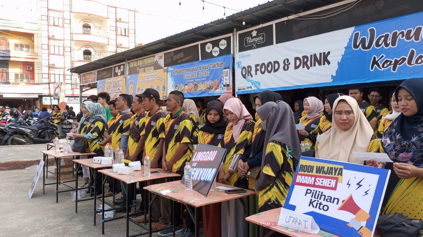 Ratusan Garda Muda Linggau Deklarasi Dukung Penuh Pasangan Rois