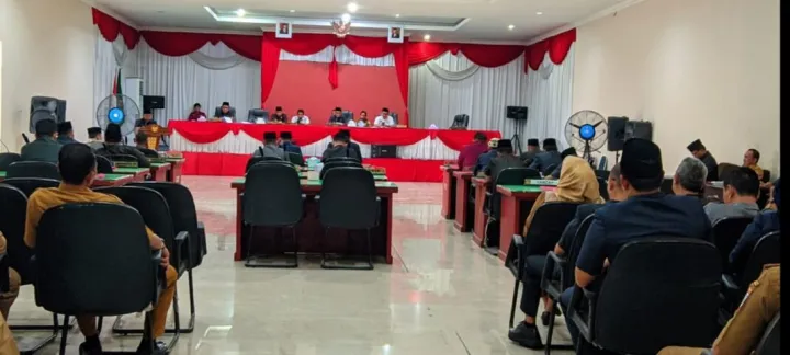 Paripurna DPRD Dengarkan Pemandangan Umum Fraksi-Fraksi