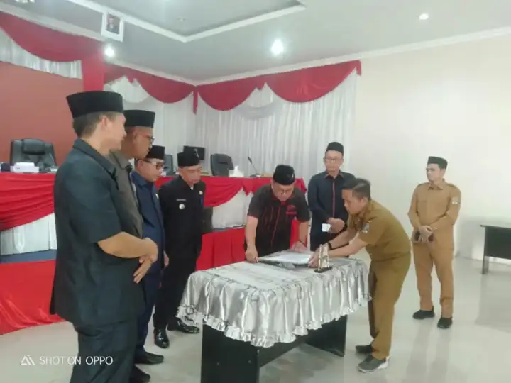 Laporan Hasil Pembahasan Bapemperda Tahun 2024 Pada Paripurna DPRD