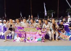 Kontingen PWI Kota Lubuklinggau Ikuti Pembukaan Porwada Ke IV