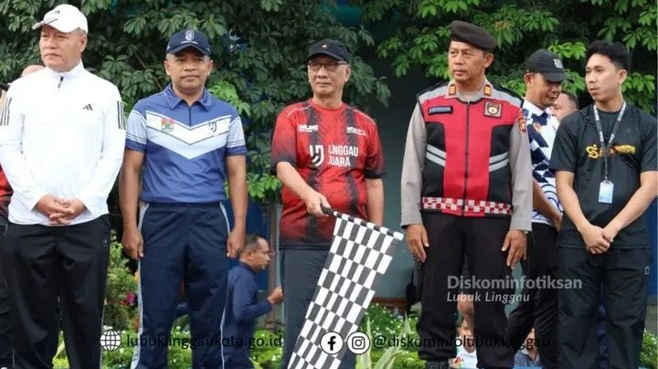 Ratusan Pelari Ramaikan MLM Run 2025 Di Lubuk Linggau