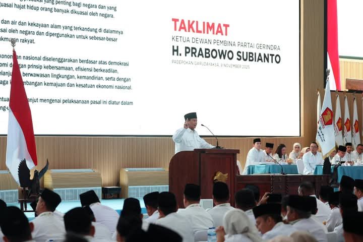 Prabowo: Kekuasaan Bukan Tujuan, Tapi Alat Untuk Menyejahterahkan Rakyat