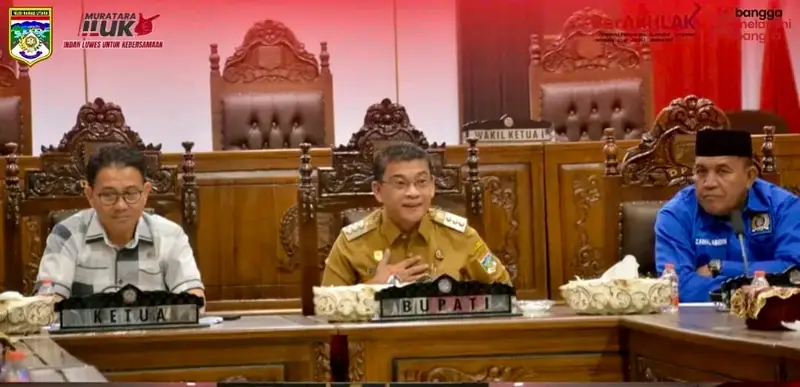 Kompak! Bupati dan Ketua DPRD Muratara Duduk Bersama Samakan Persepsi Pembangunan