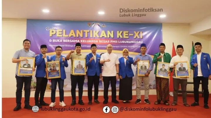 PC PMII Lubuk Linggau Resmi Dilantik, Ini Harapan Wali Kota Rachmat Hidayat